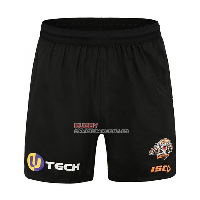 Pantalones Cortos Wests Tigers Rugby 2021 Negro